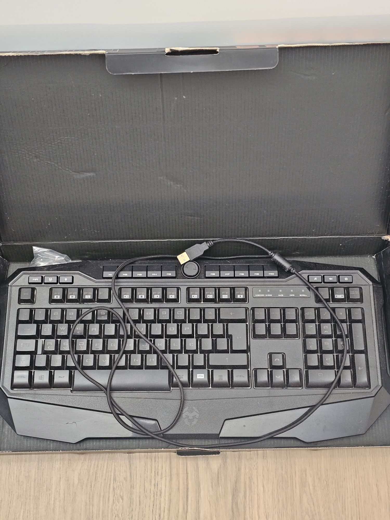 Teclado khalon membrane backlit