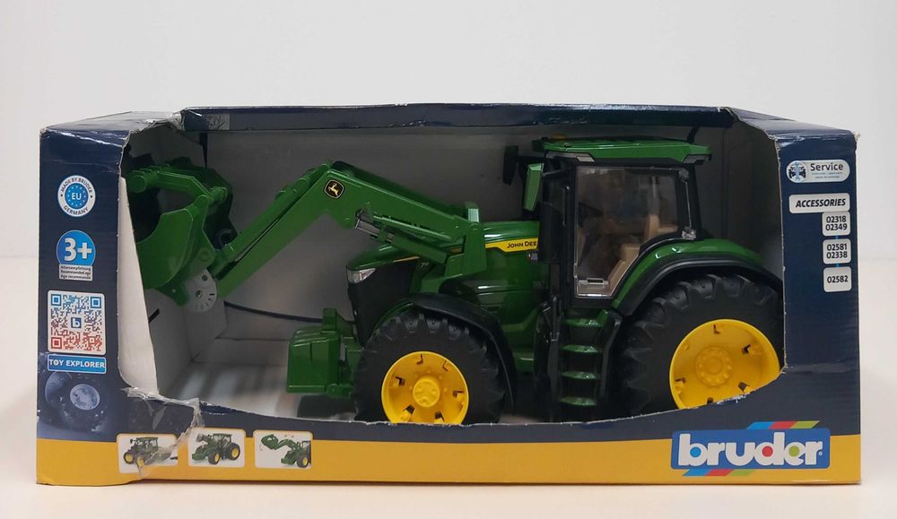 Traktor Bruder John Deere 7R 350 z ładowaczem czołowym