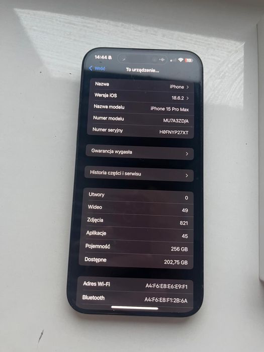 Iphone 15 Pro Max 256GV Titanum Blue