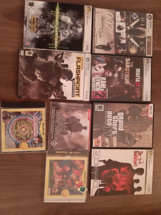 Продам диски з іграми на PC