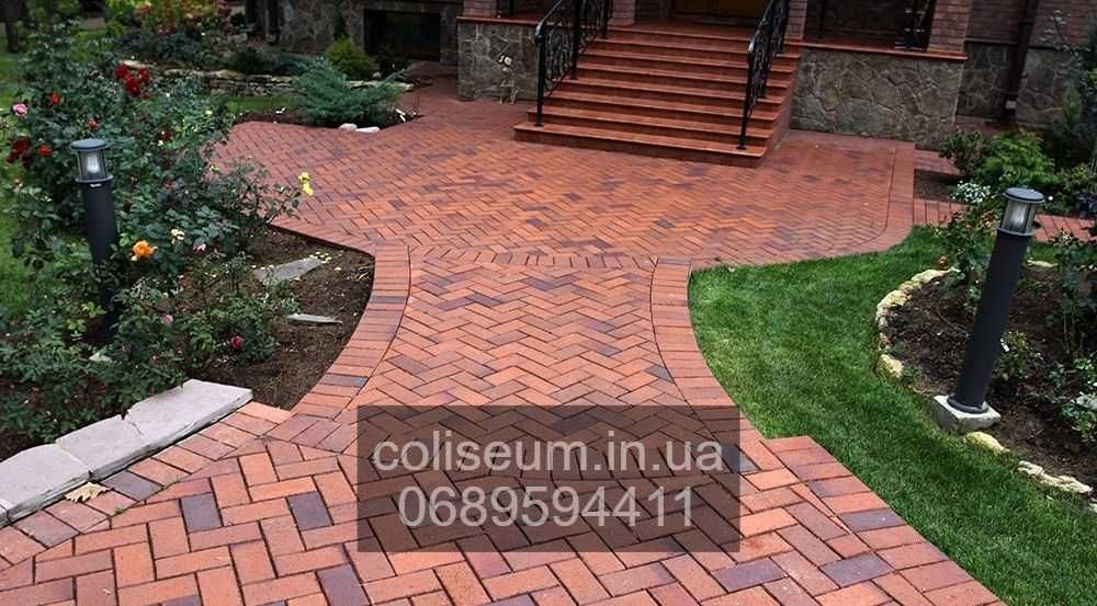 Укладання Клінкерної бруківки та плитки | Київ і область