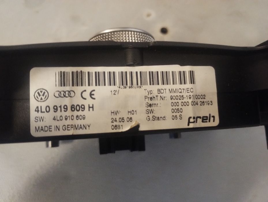 Audi Q7 4l panel sterowania mmi radia 4L0.919.609h