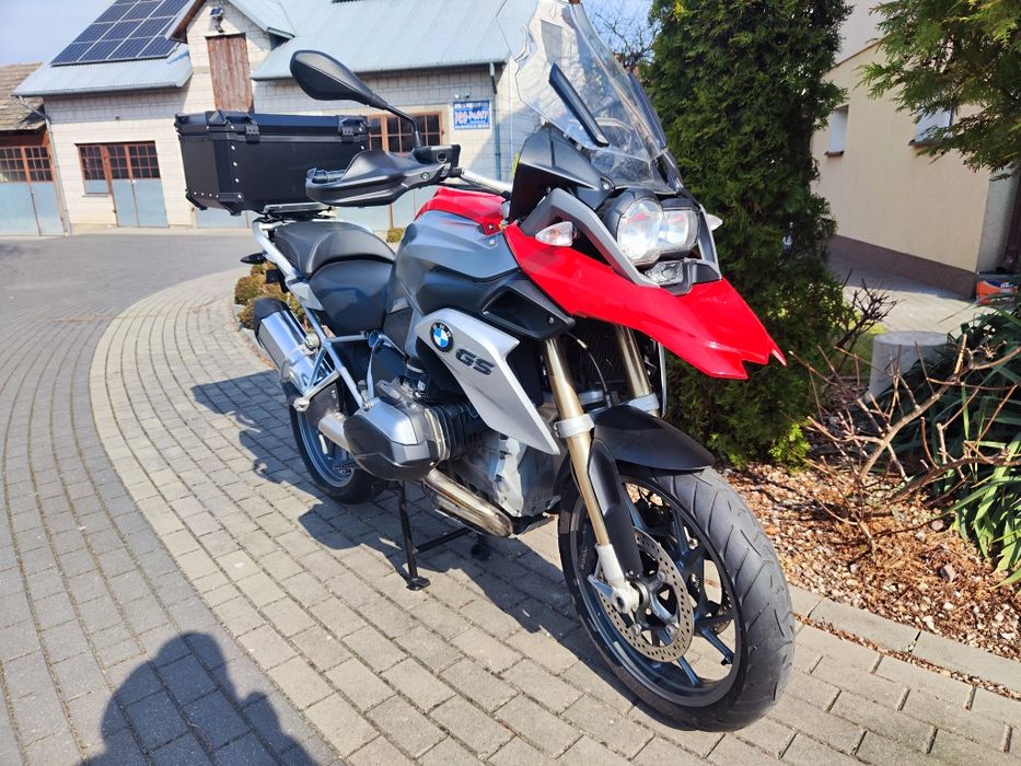 BMW R1200GS LC K50 2013 ABS oryginalny lakier adventure kufer tiger