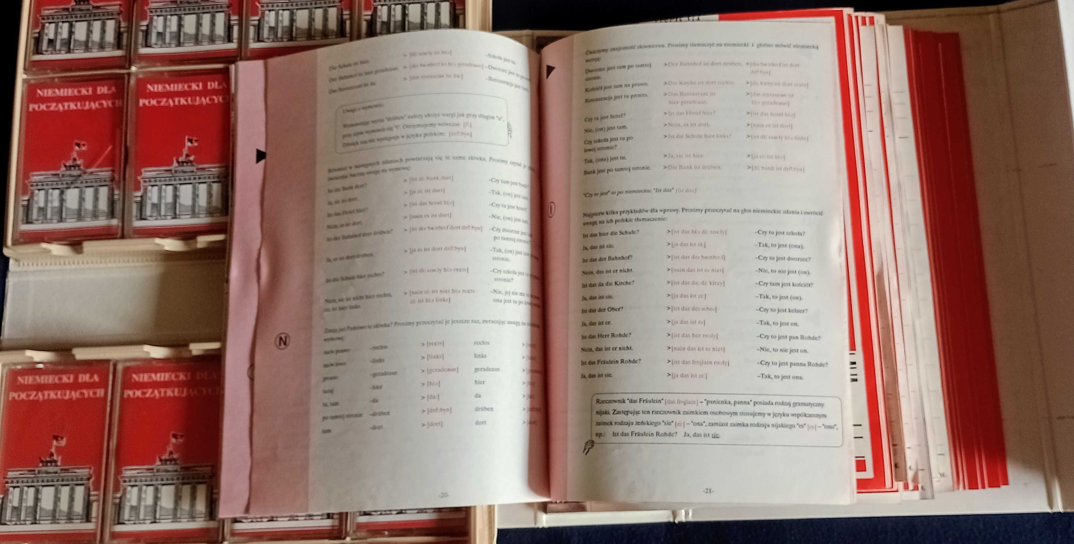 ESKK Niemiecki dla początkujących lekcja 1-32 + kasety komplet