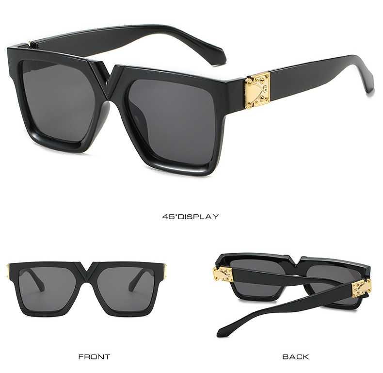 Суперроскошные модные круглые солнцезащитные очки унисекс UV400 2023