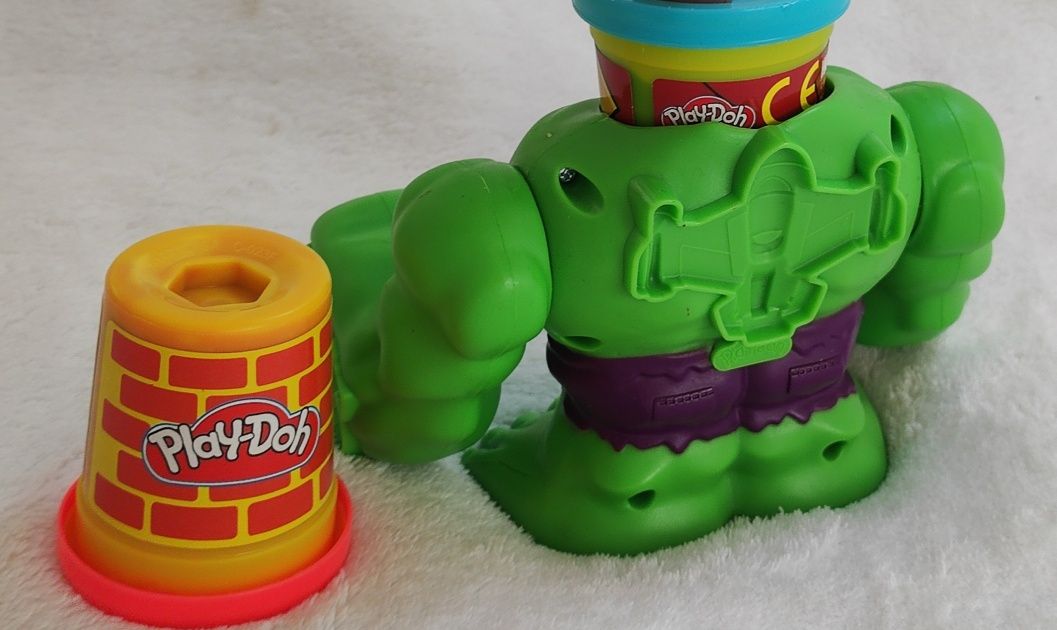 Play doh Hulk Avengers super zabawa