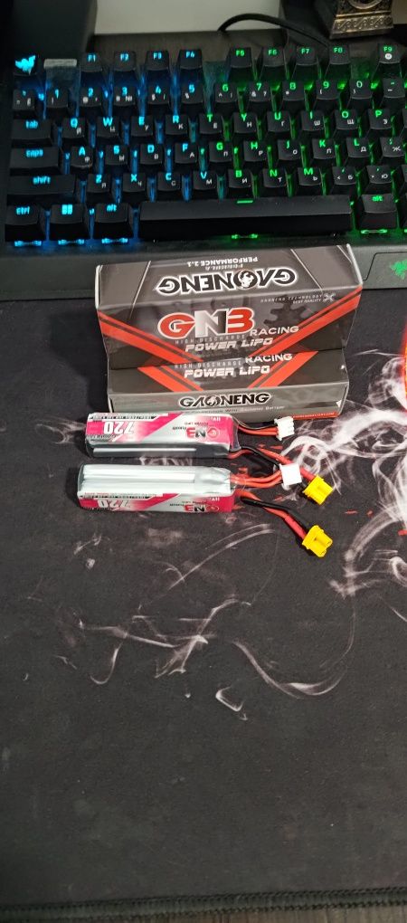 Акумулятори 2s 450 550 та 720 mAh BetaFPV LAVA Зарядка 2s на 4 порти
