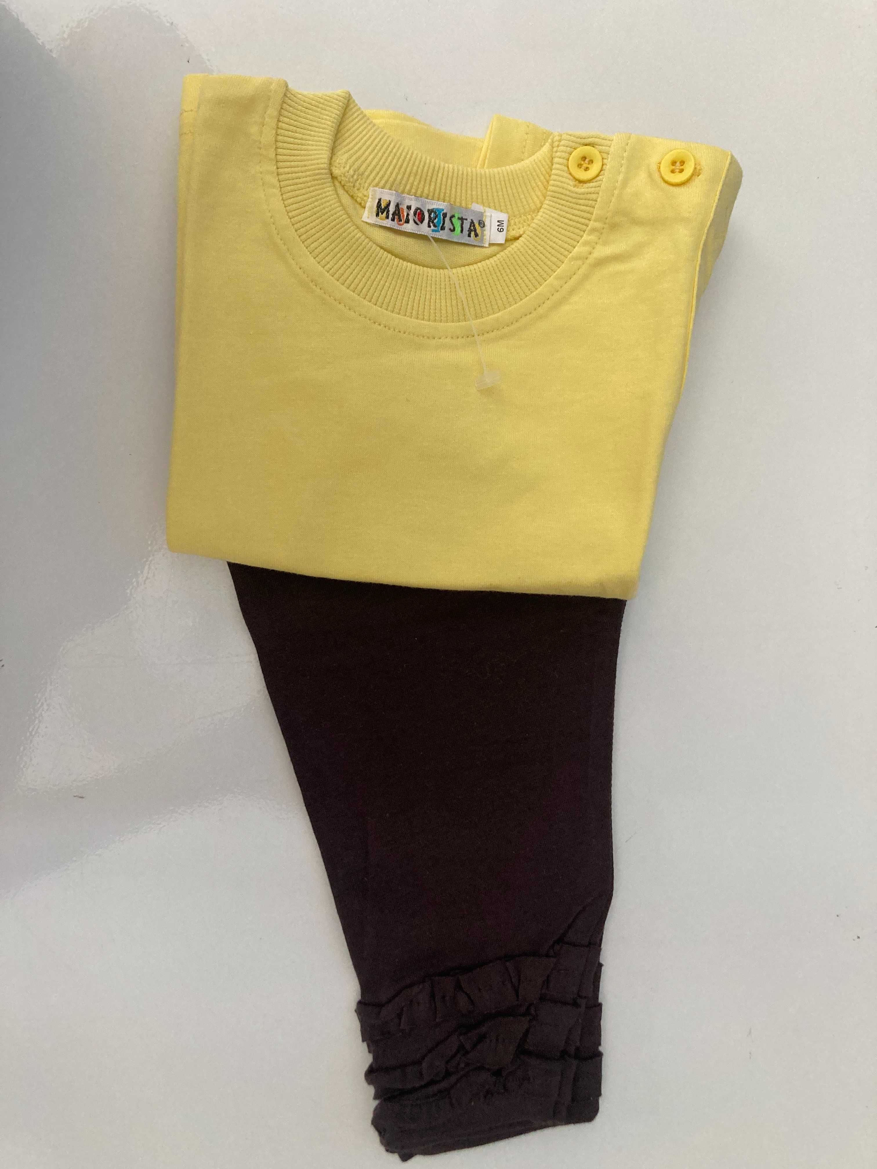 Conjunto Leggings e T-shirt Maiorista - Tamanho 6 meses    NOVO