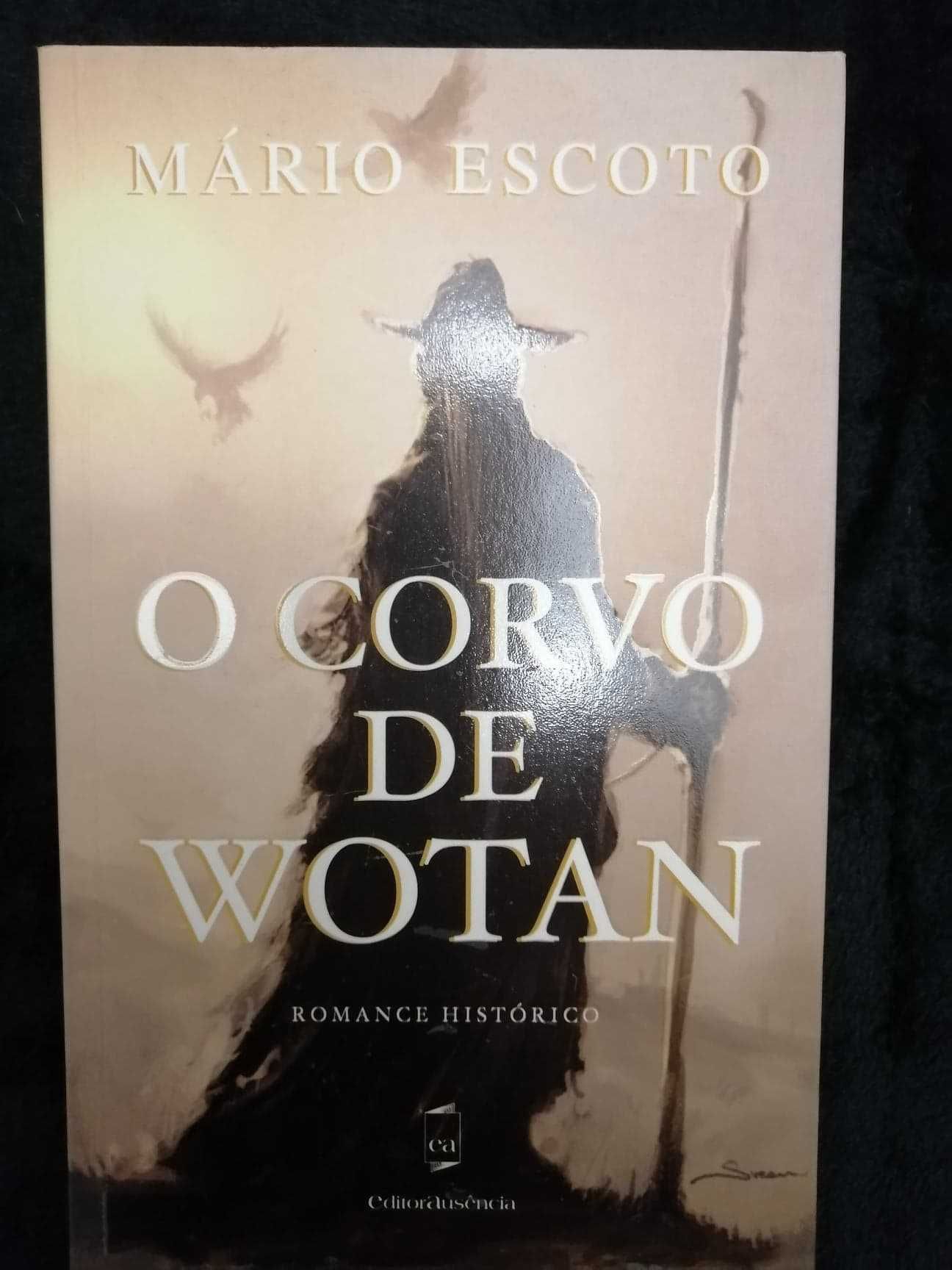 Livro "O corvo de Wotan" de Mário Escoto