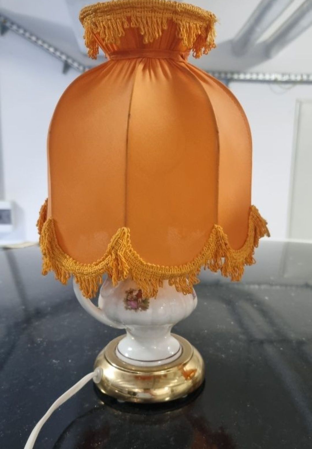 Lampki nocne komplet PRL klisze vintage
