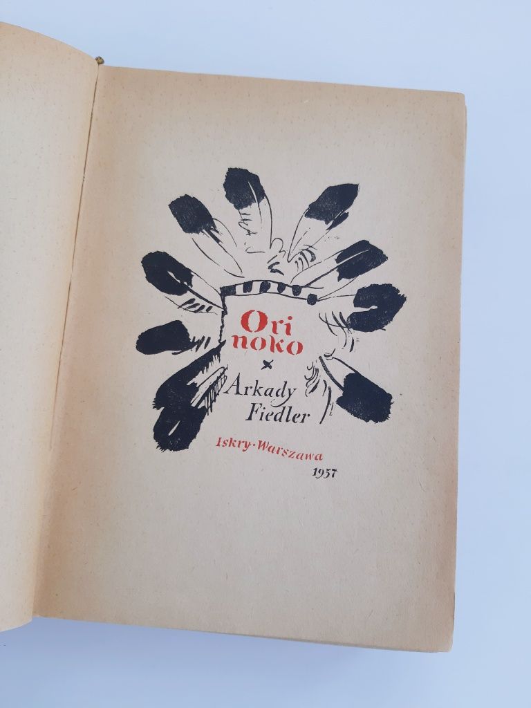 Orinoko Arkady Fiedler 1957 PRL