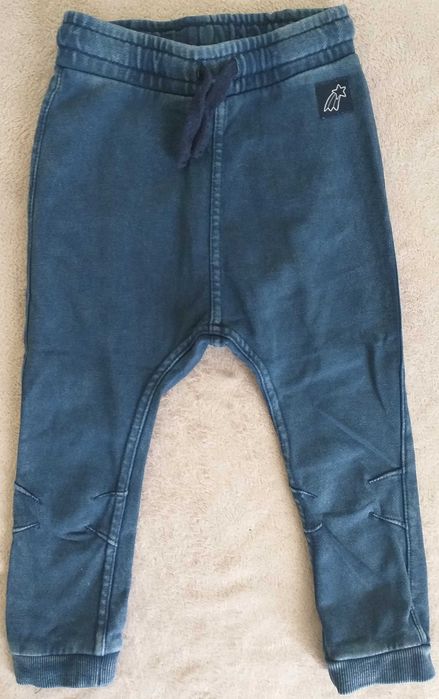 Spodnie dresowe, joggersy, legginsy chłopięce, H&M, rozmiar 86