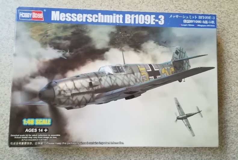 Messerschmitt BF109E-3 HOBBY Boss