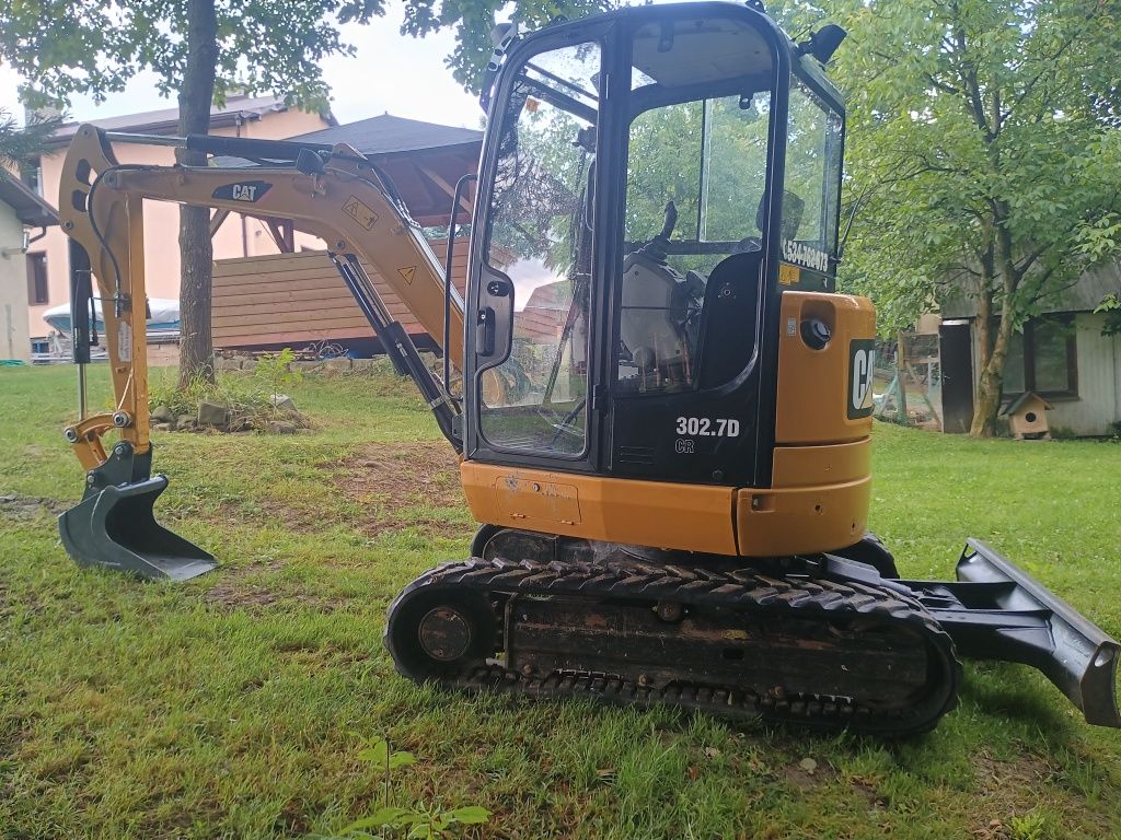 Cat 302.7 D minikoparka bobcat jcb 8030 zamiana
