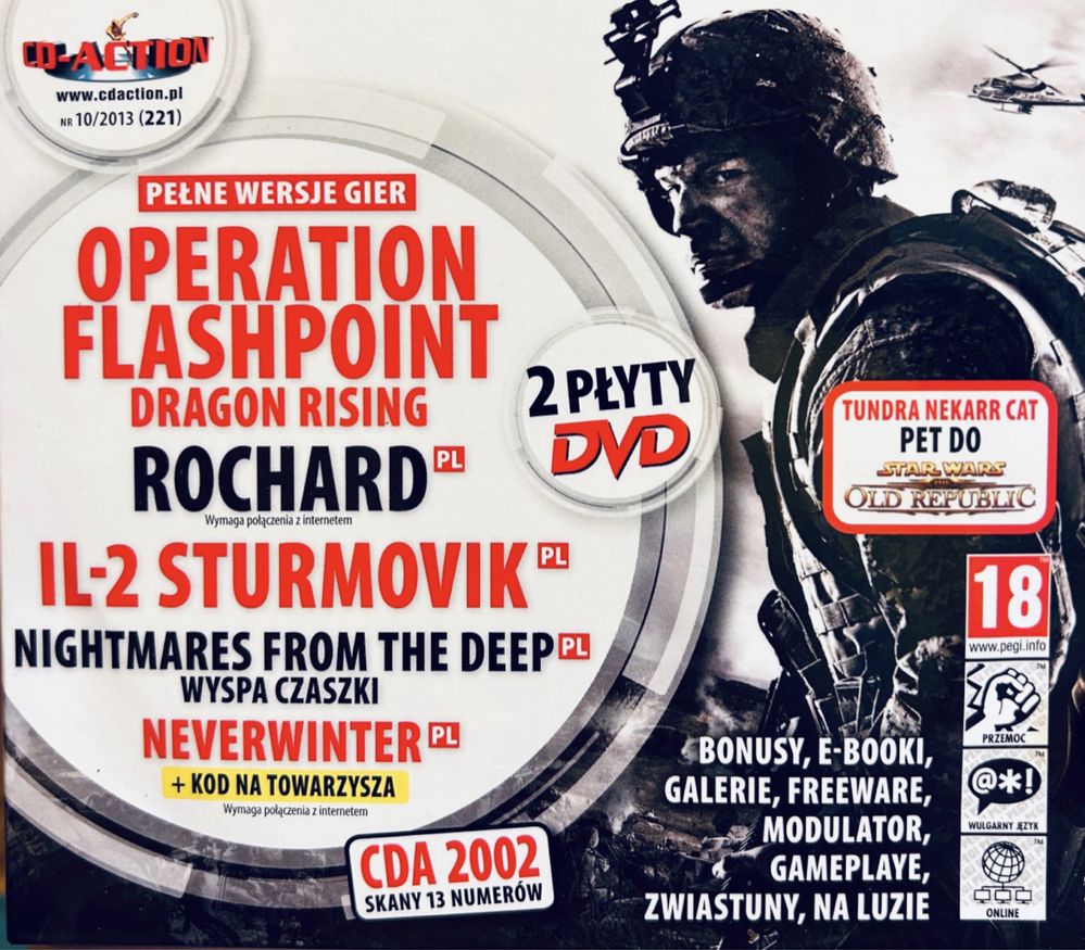 Gry PC CD-Action 2x DVD 221: Operation Flashpoint