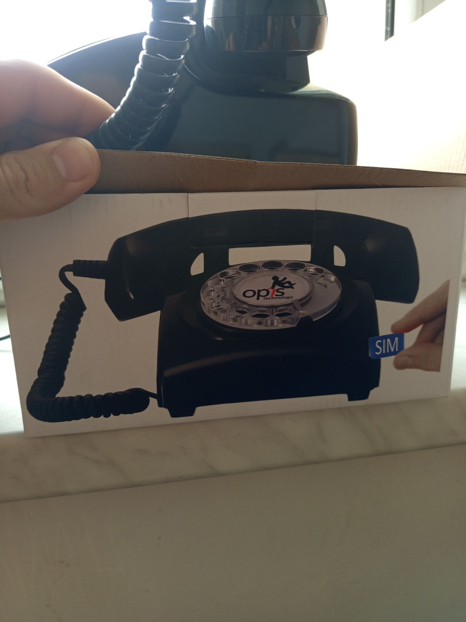 Opis 60s mobile - telefon stacjonarny retro SIM