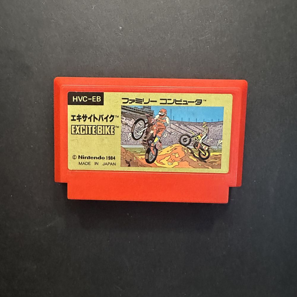 Excite Bike Gra Nintendo Famicom Pegasus