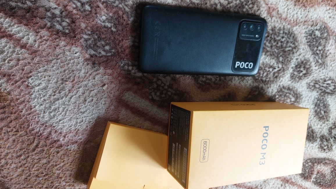 Poco m3 4/128 з коробкою