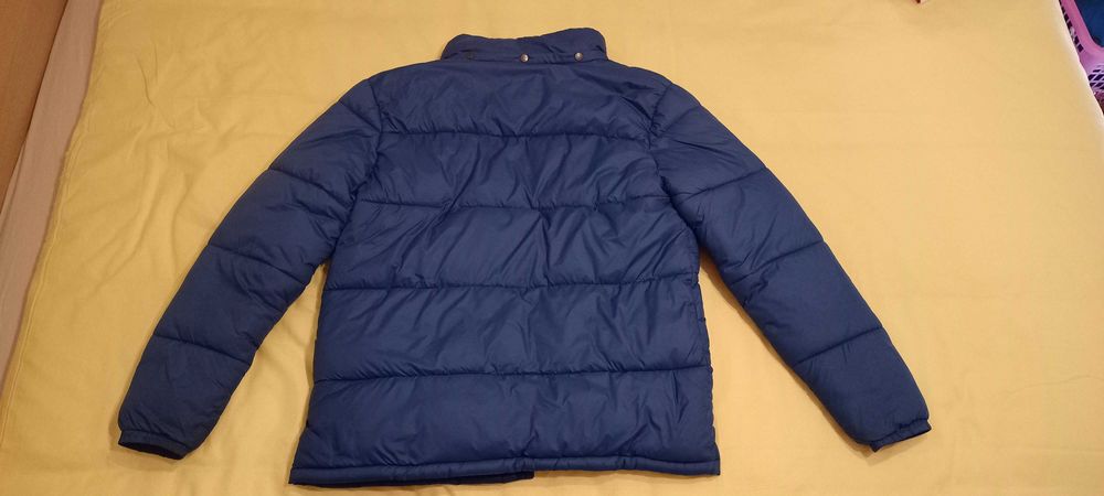 Casaco azul impermeável Mo casual