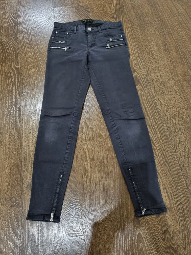 Spodnie jeansowe damskie rurki 36 S- Guess PeppeJeans Zara