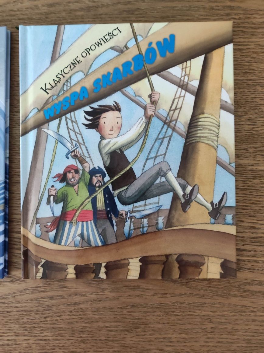 Moby Dick i wyspa skarbów dwie książki dla dzieci