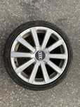 Felgi 18” Audi z oponami 225/40 R18 – komplet