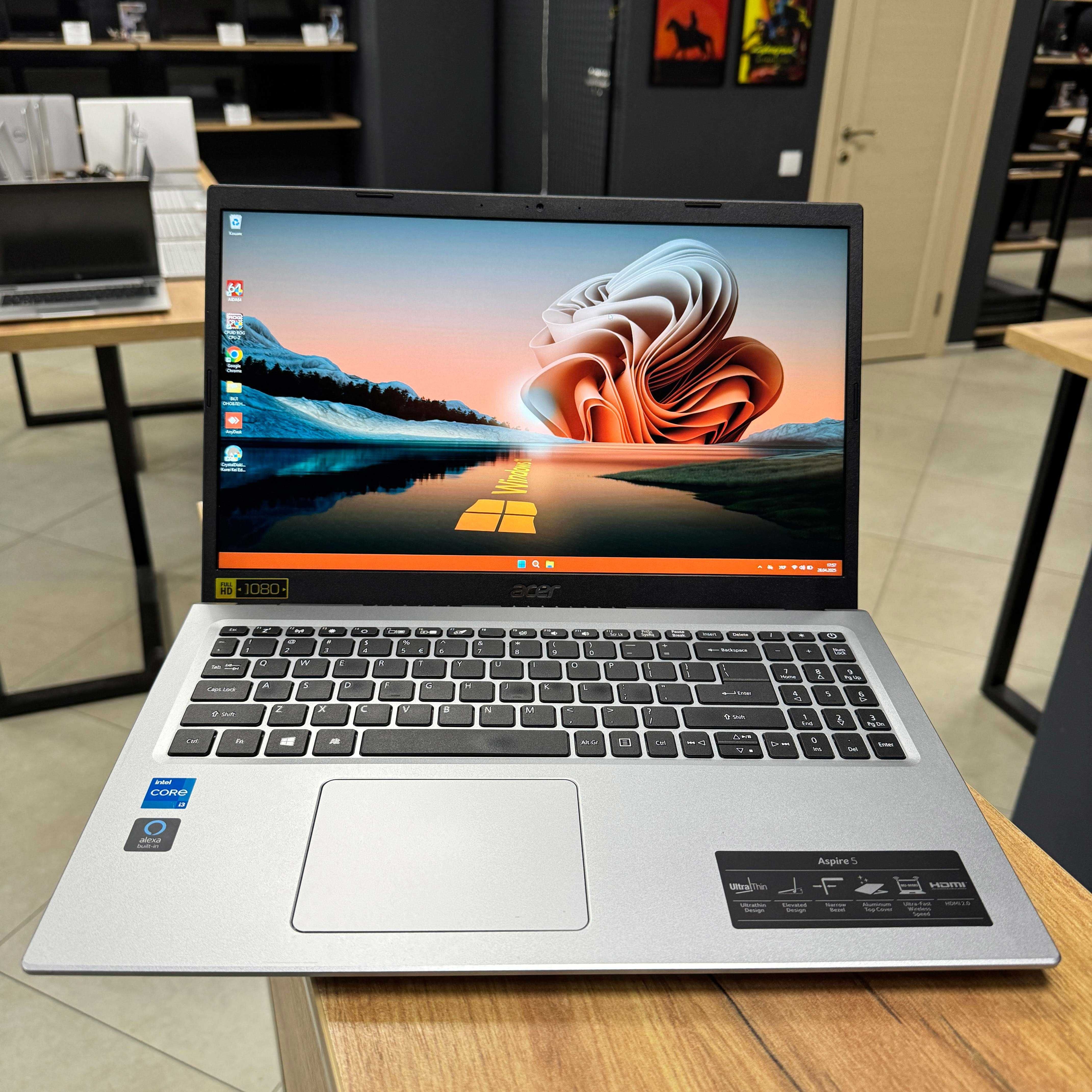 Ультрабук Acer Aspire 5 [FullHD, IPS] - i3 1115G4/20 GB/256 GB NVME