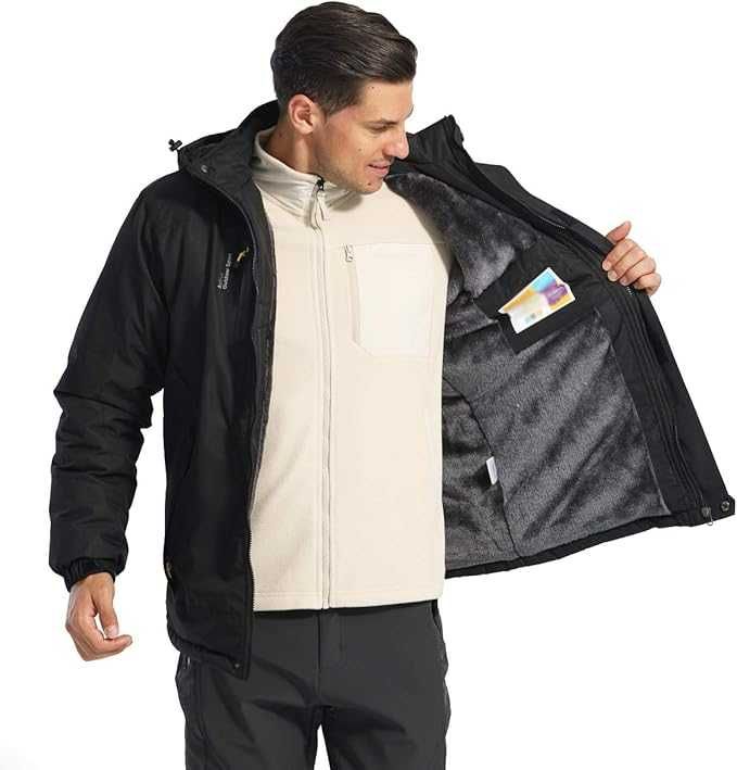 Nowa męska kurtka / parka / soft shell /zimowa /R-2XL/KEFITEVD !A1007!