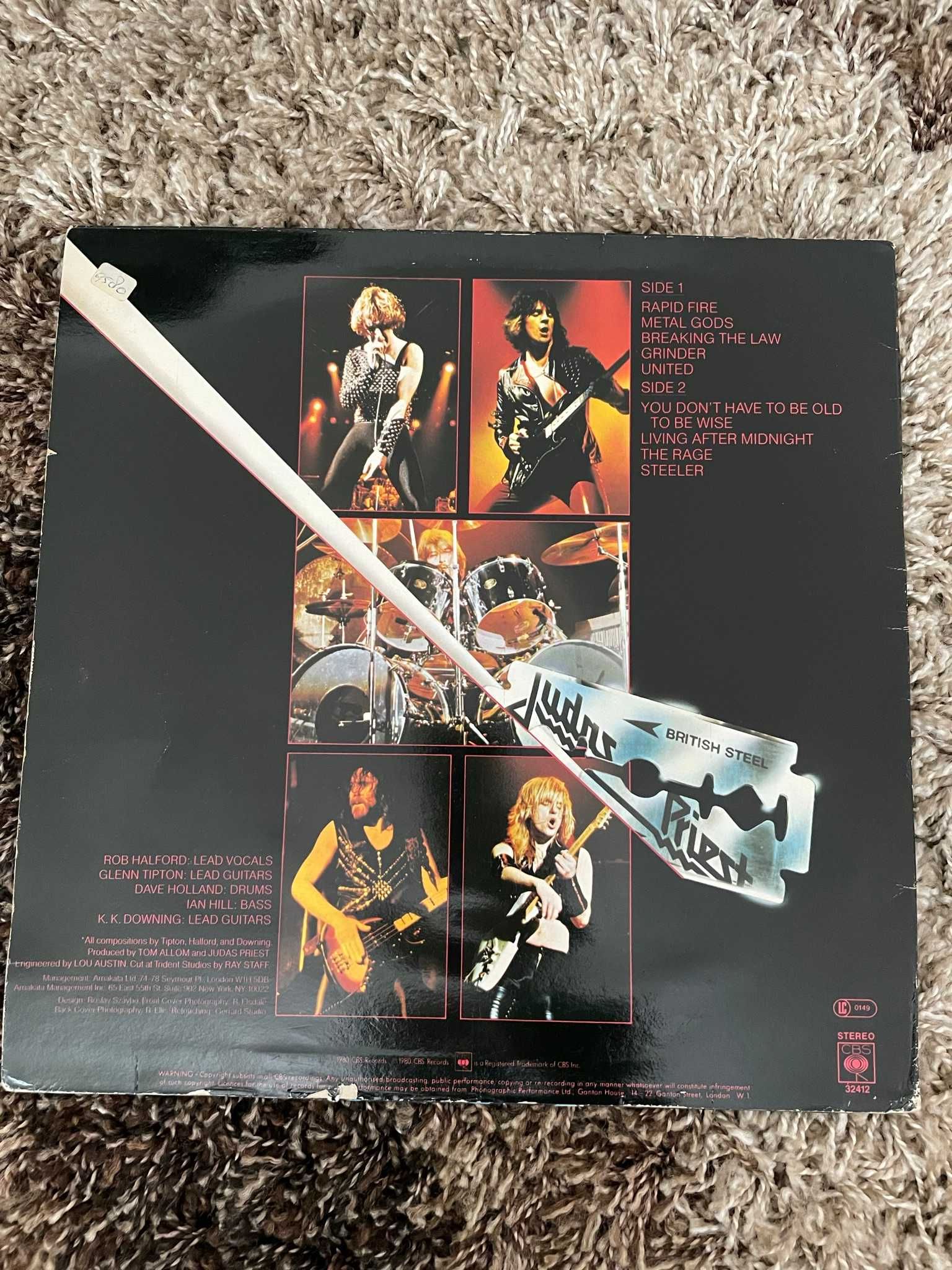 Vinil Judas Priest - British Steel