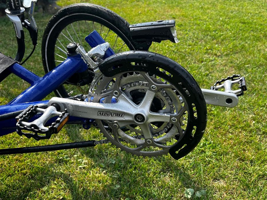 Rower trójkołowy poziomy Gekko