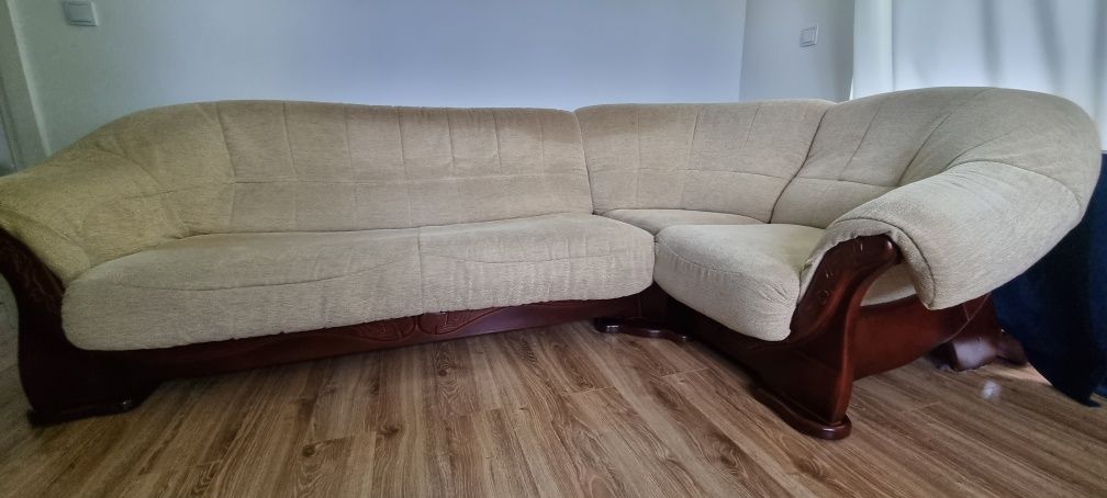 Sofa narożnik z funkcją spania