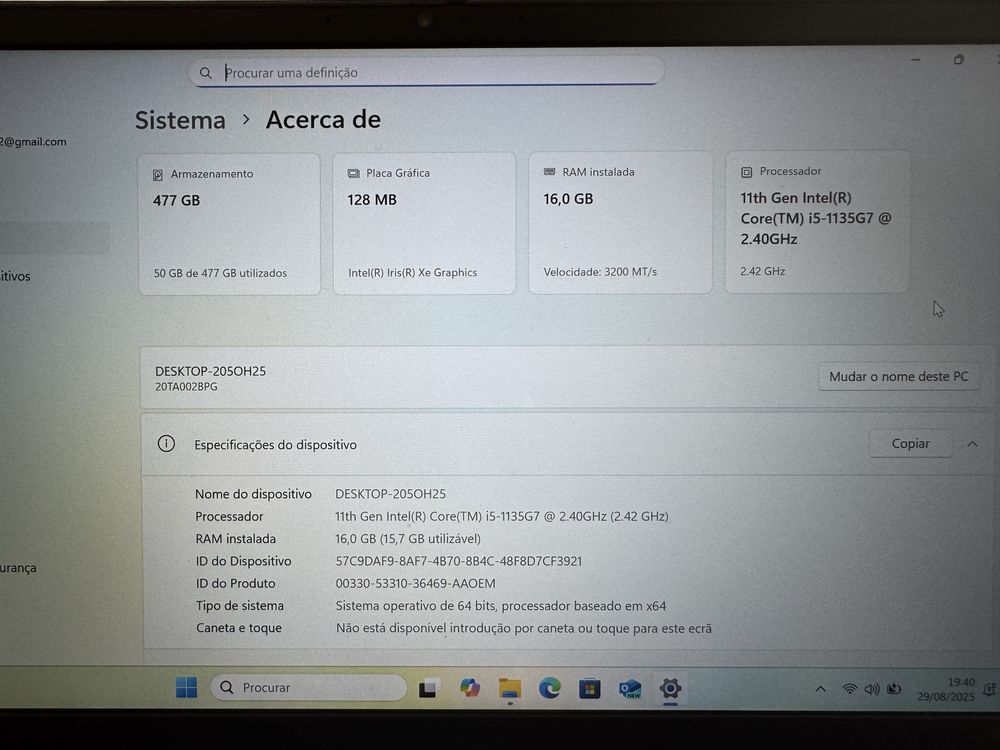 Lenovo ThinkPad e14 Gen2 14”