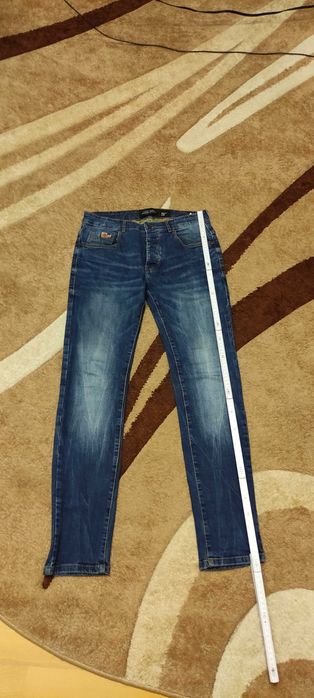 Стрейчові джинси підліткові сині