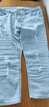 Spodnie jeans damskie