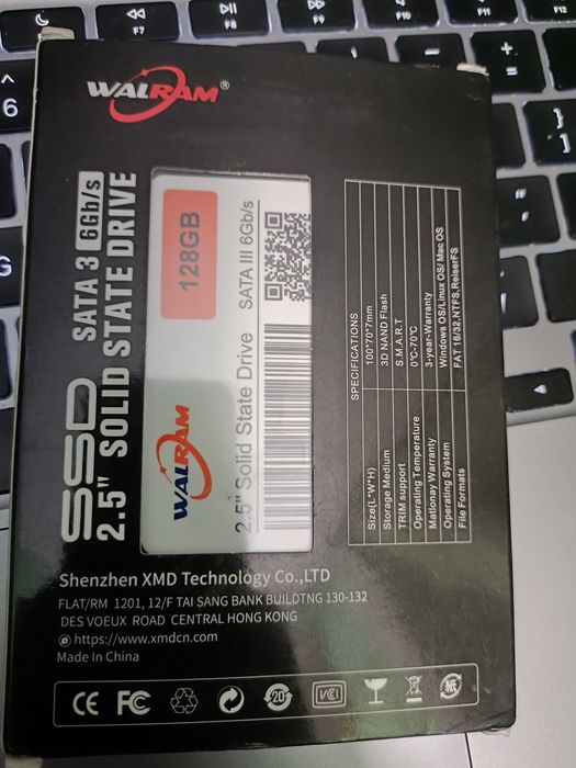 SSD WALRAM 128 GB // Сата ССД 128 ГБ