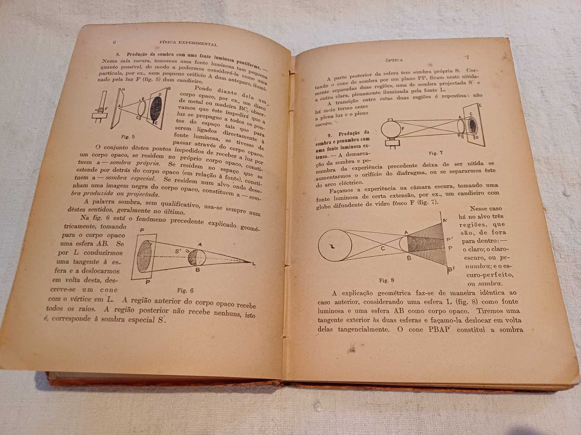 Lições elementares de física experimental, 5ª c, Álvaro R.Machado,1929