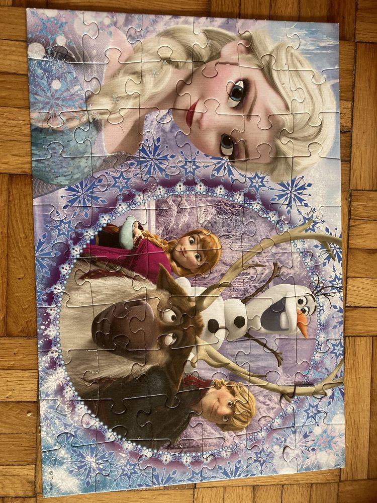 Puzzle ELZA dla dziewczynki