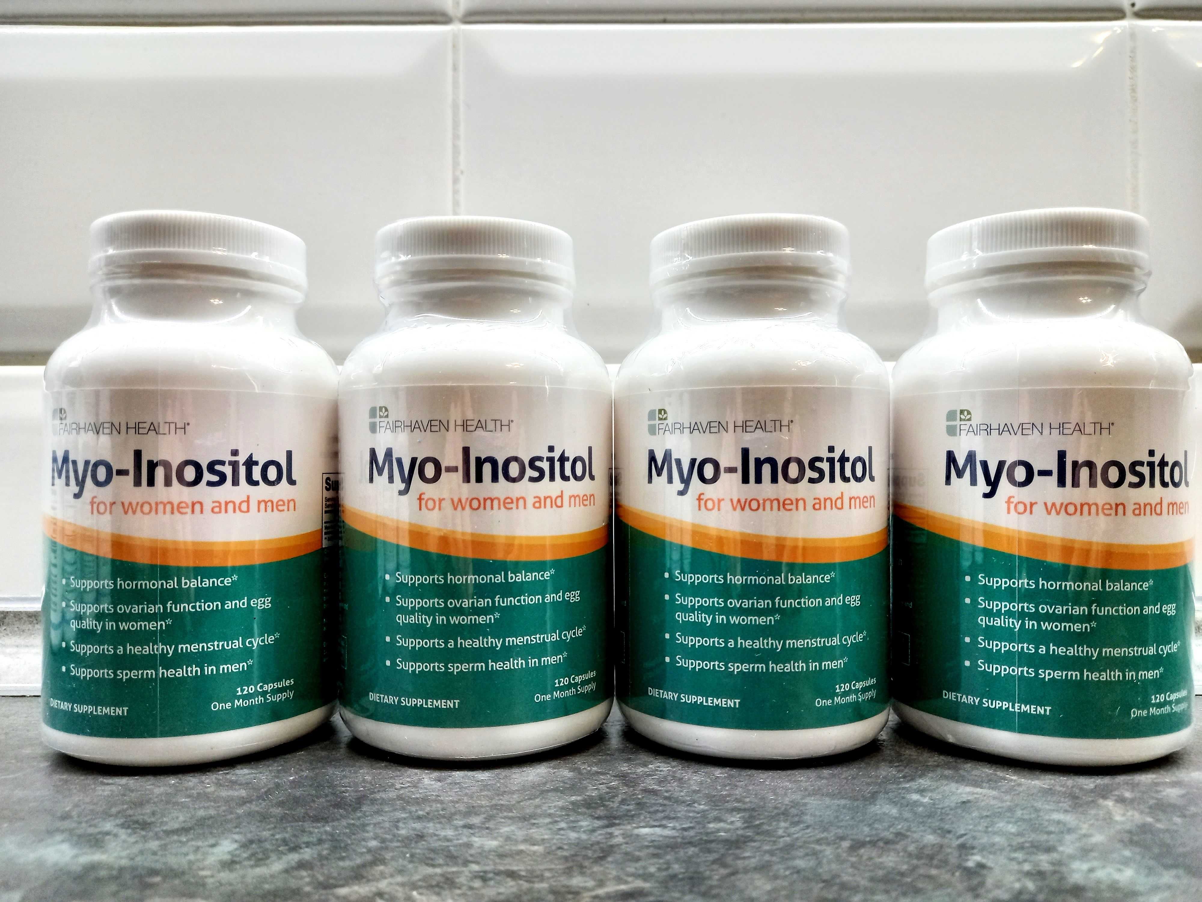 Fairhaven Health, Myo-Inositol (120 капс.), мио-инозитол