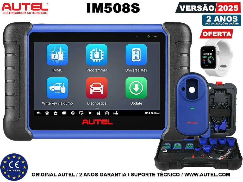 Autel IM508S Máq Programação Chaves/Diagonóstico OBD Original (NOVO)