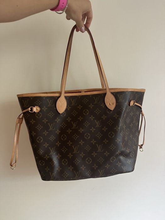Torebka shopper bag inspirowana Louis Vuitton brazowa damska torba