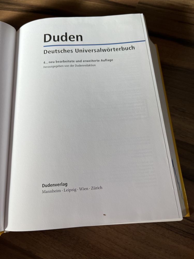 DUDEN slownik universalworterbuch