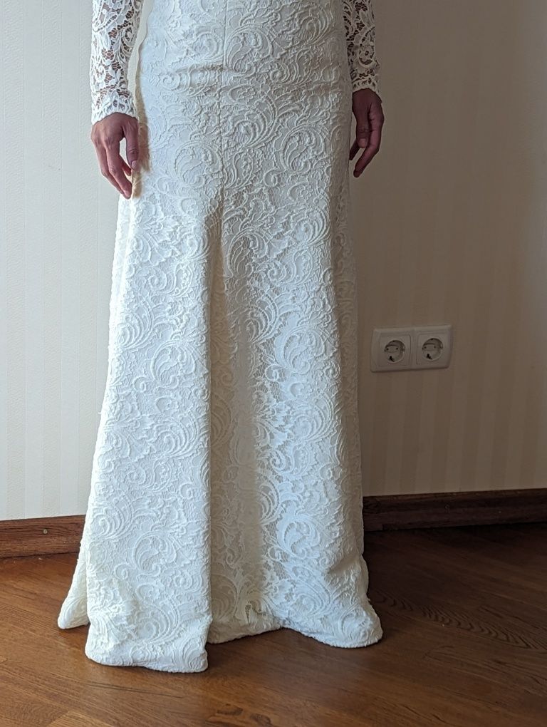 Весільна сукня мереживна