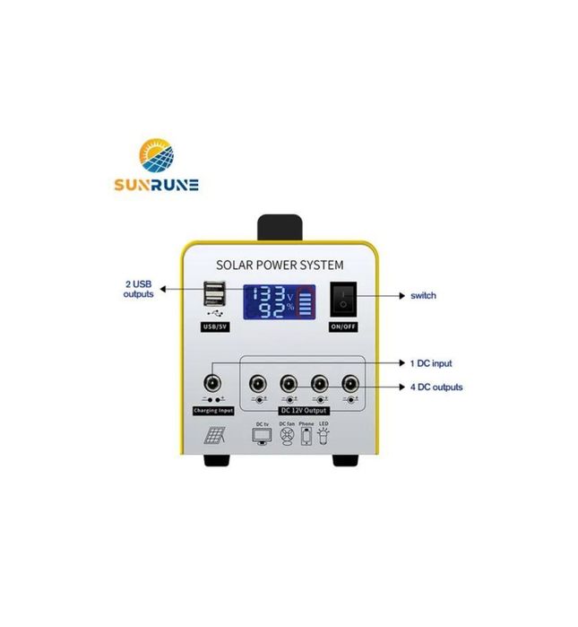 АКЦІЯ ‼️ Портативна електростанція 300W 12V/20Ah + 4 лампочки