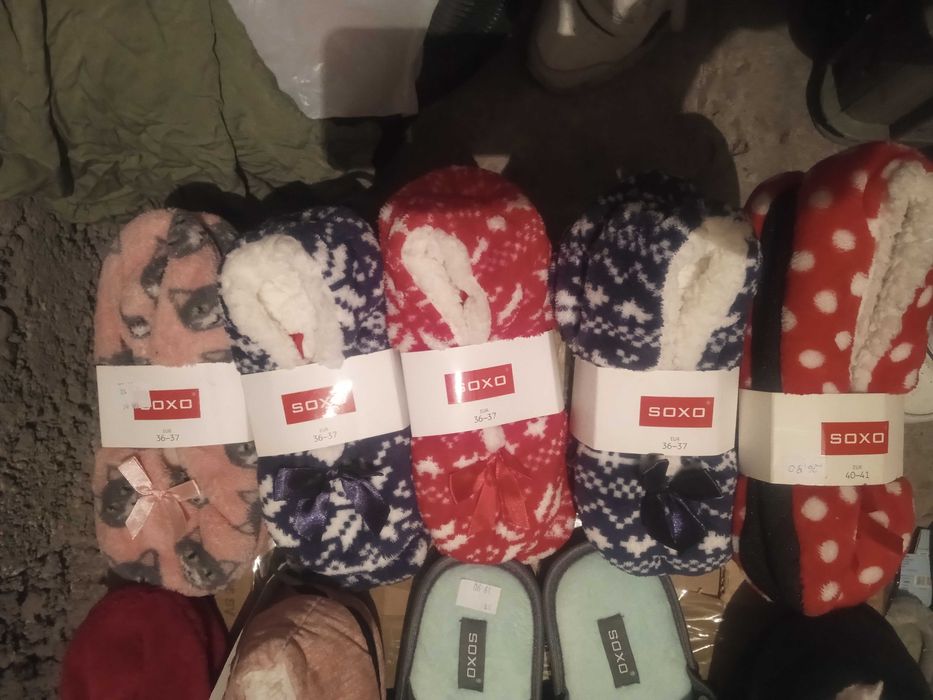 Kapcie sox baleriny  -50% rozmiar mix