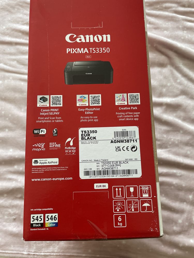 Drukarka atramentowa Canon Pixma TS3350