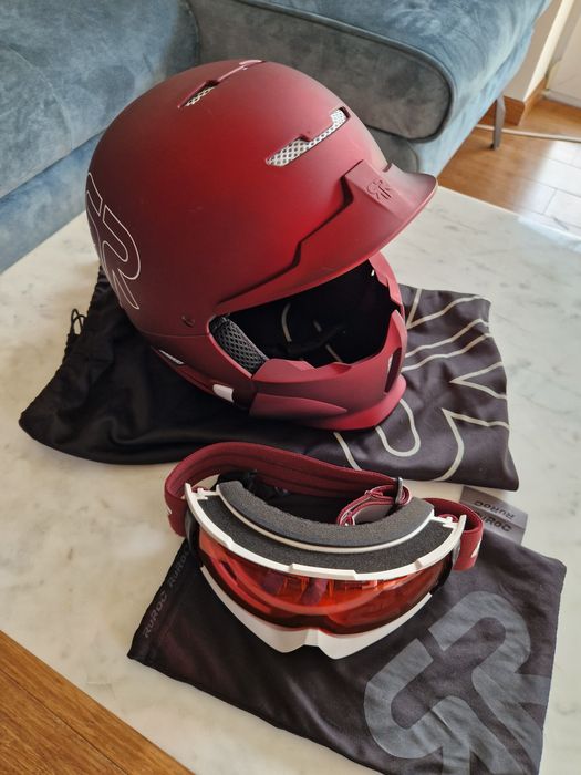 Kask narciarski - snowboardowy Ruroc RG1-DX Magma 2019 rozmiar YL/S