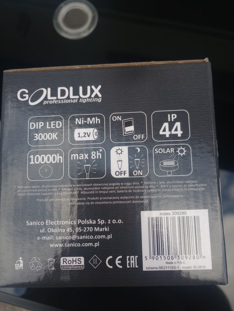 Girlanda solarna nowa