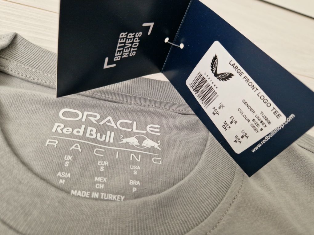 Koszulka Oracle Red Bull Racing, Castore, formula 1, F1, Verstappen, S