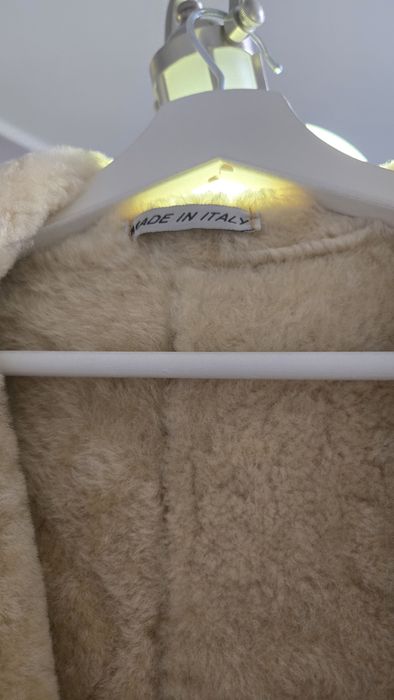 Дублянка тепла з овчини з хутром всередині