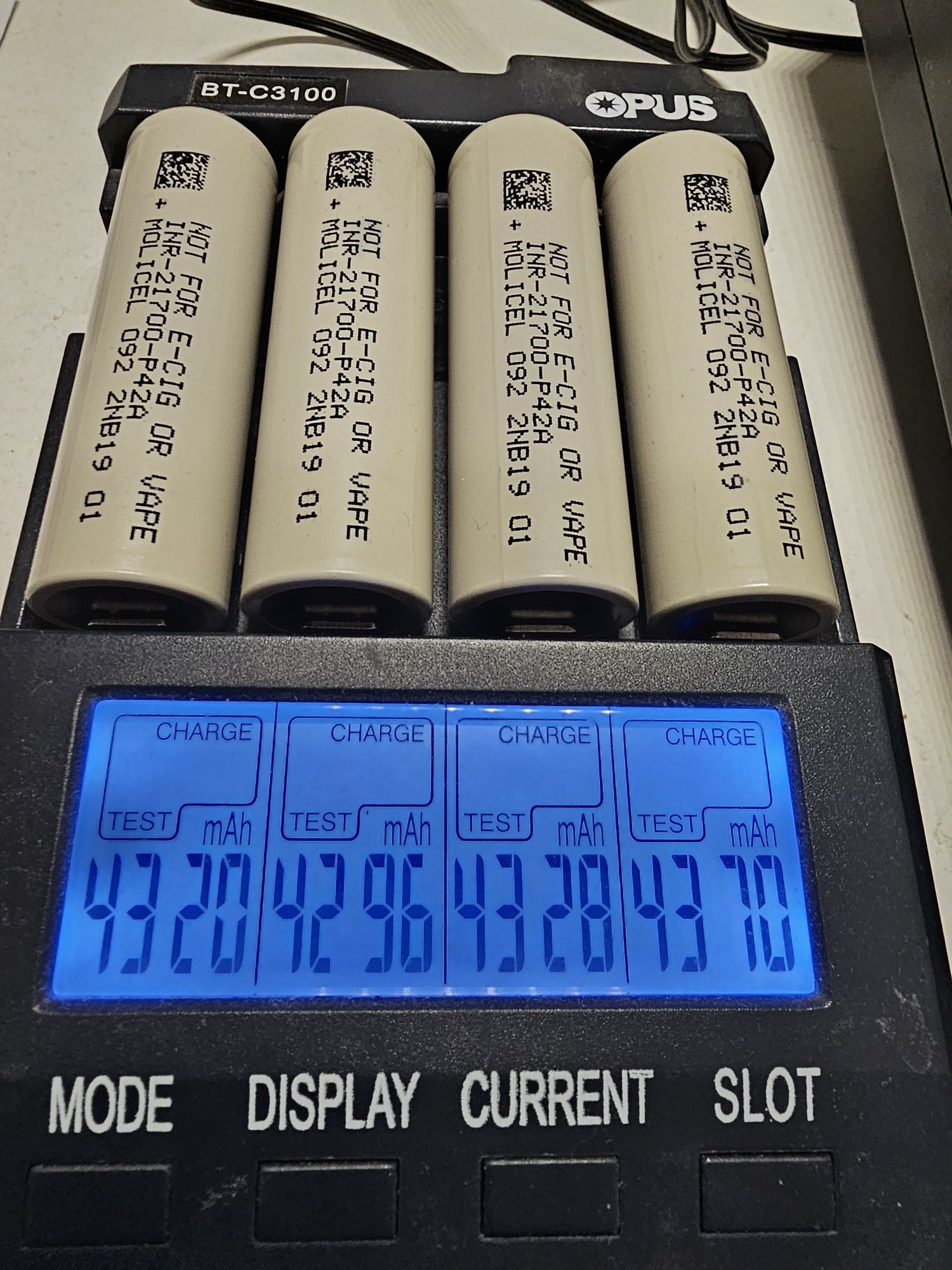 Аккумулятор 21700 Molicel P42A 4200mAh 45A Новые.Для дрона. Мавика FPV